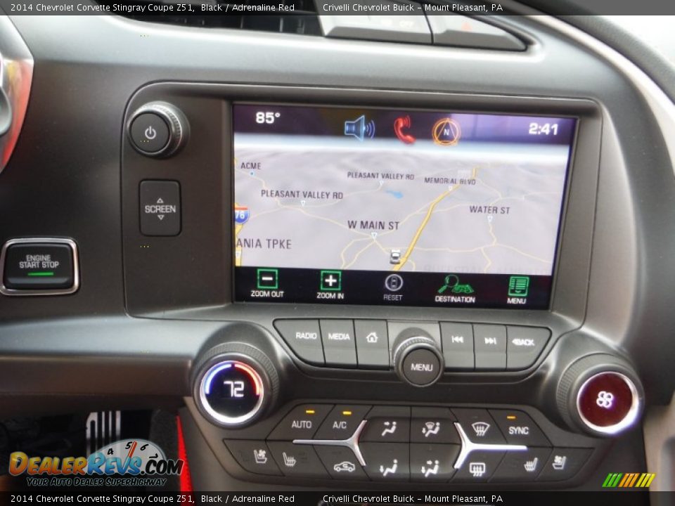 Controls of 2014 Chevrolet Corvette Stingray Coupe Z51 Photo #31