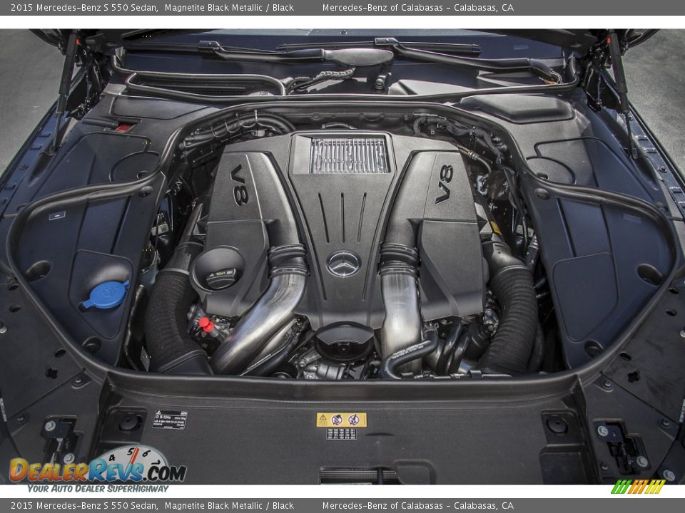 2015 Mercedes-Benz S 550 Sedan 4.6 Liter biturbo DI DOHC 32-Valve VVT V8 Engine Photo #9
