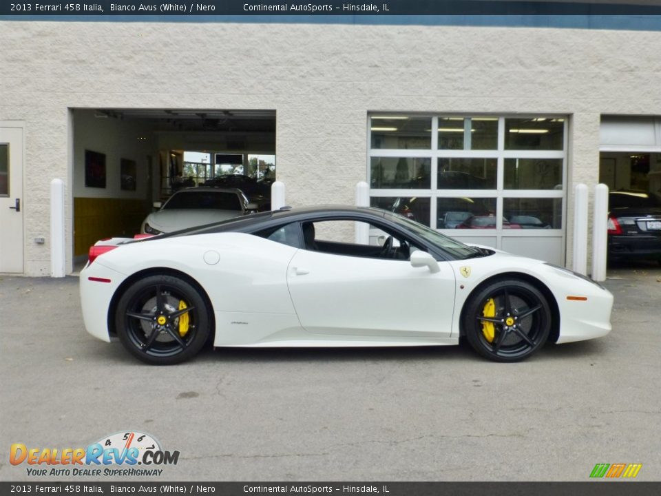 Bianco Avus (White) 2013 Ferrari 458 Italia Photo #2