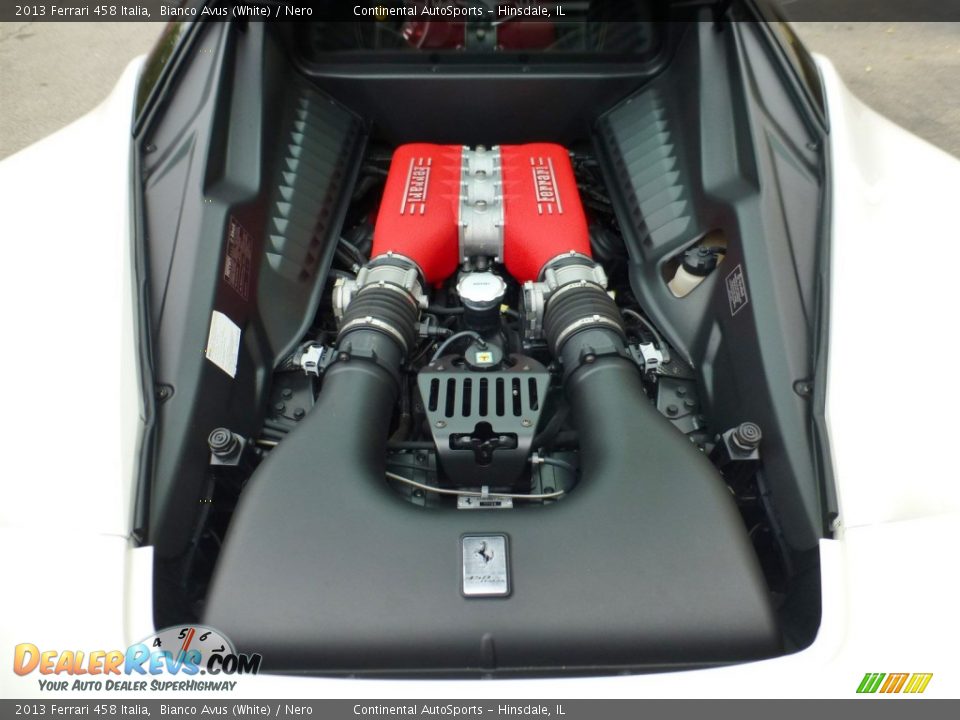 2013 Ferrari 458 Italia 4.5 Liter DI DOHC 32-Valve VVT V8 Engine Photo #8