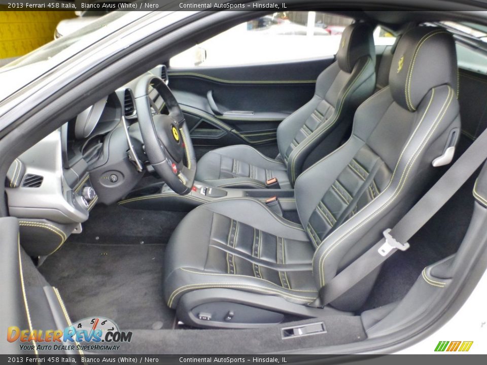 Front Seat of 2013 Ferrari 458 Italia Photo #12
