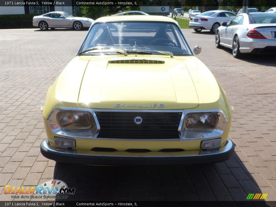 Yellow 1971 Lancia Fulvia S Photo #2