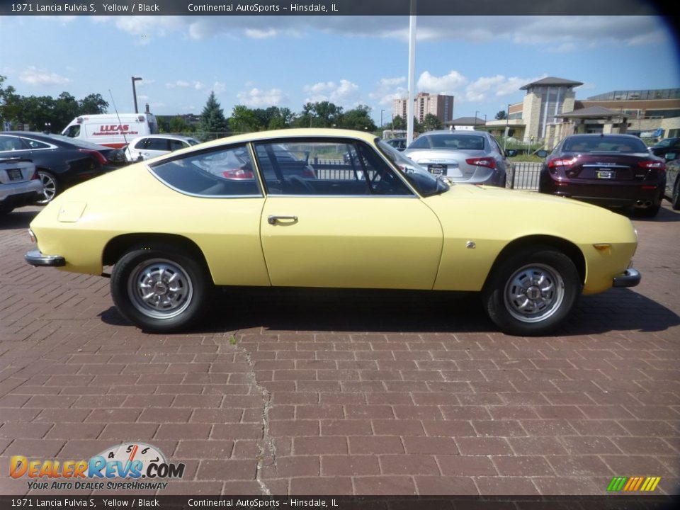 Yellow 1971 Lancia Fulvia S Photo #4