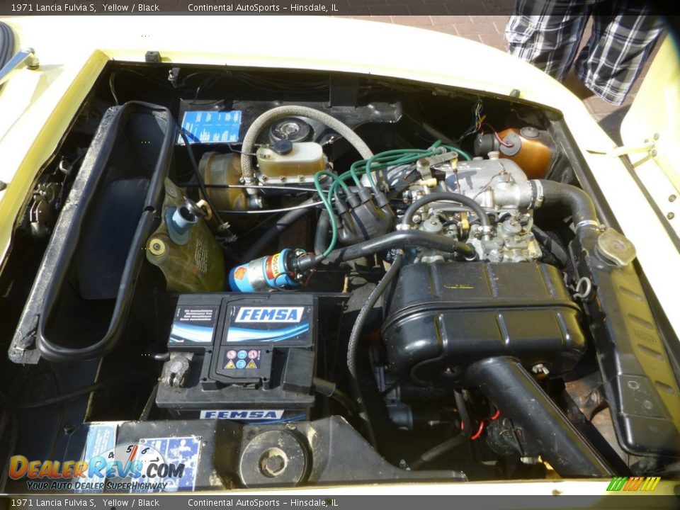 1971 Lancia Fulvia S 1.3 Liter OHC 8-Valve V4 Engine Photo #10