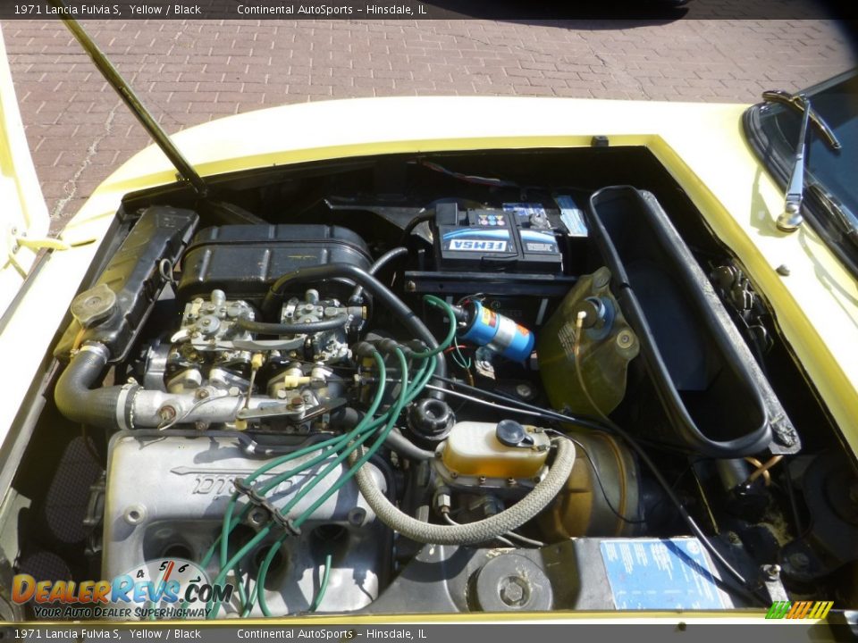 1971 Lancia Fulvia S 1.3 Liter OHC 8-Valve V4 Engine Photo #11