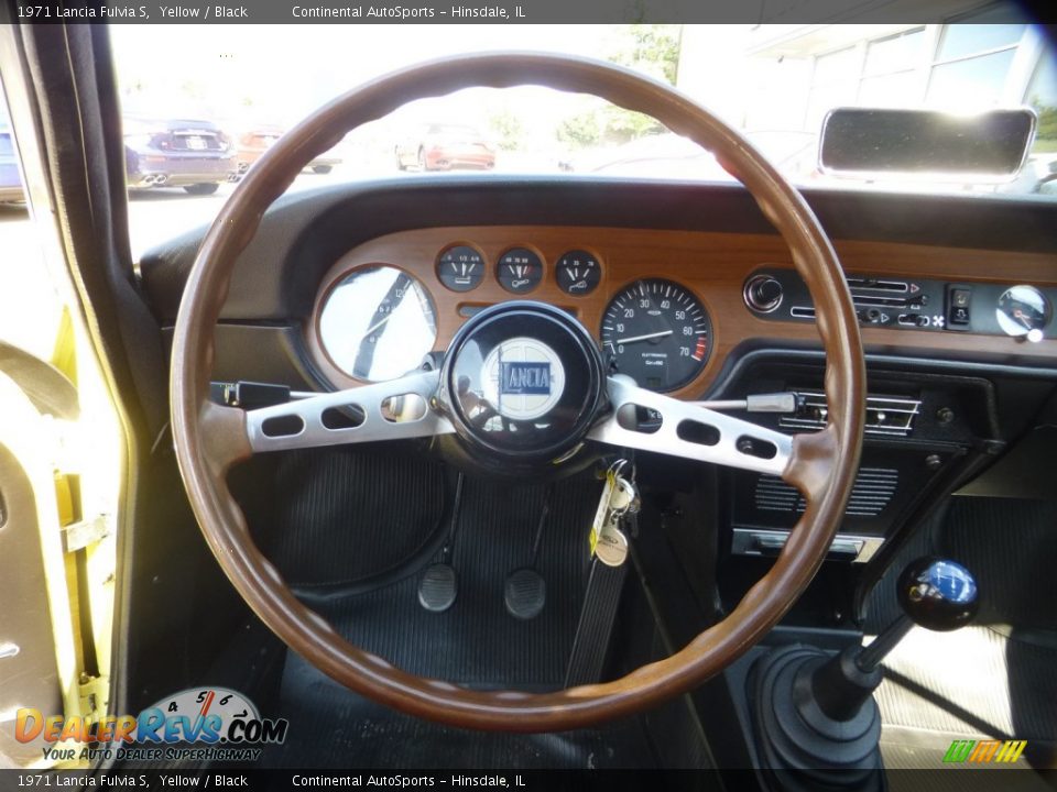 1971 Lancia Fulvia S Steering Wheel Photo #20