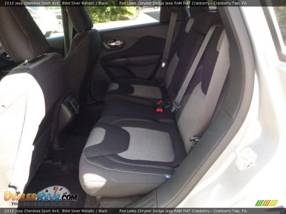 2016 Jeep Cherokee Sport 4x4 Billet Silver Metallic / Black Photo #4