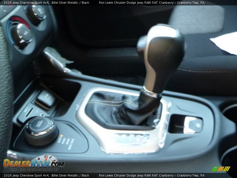 2016 Jeep Cherokee Sport 4x4 Billet Silver Metallic / Black Photo #17