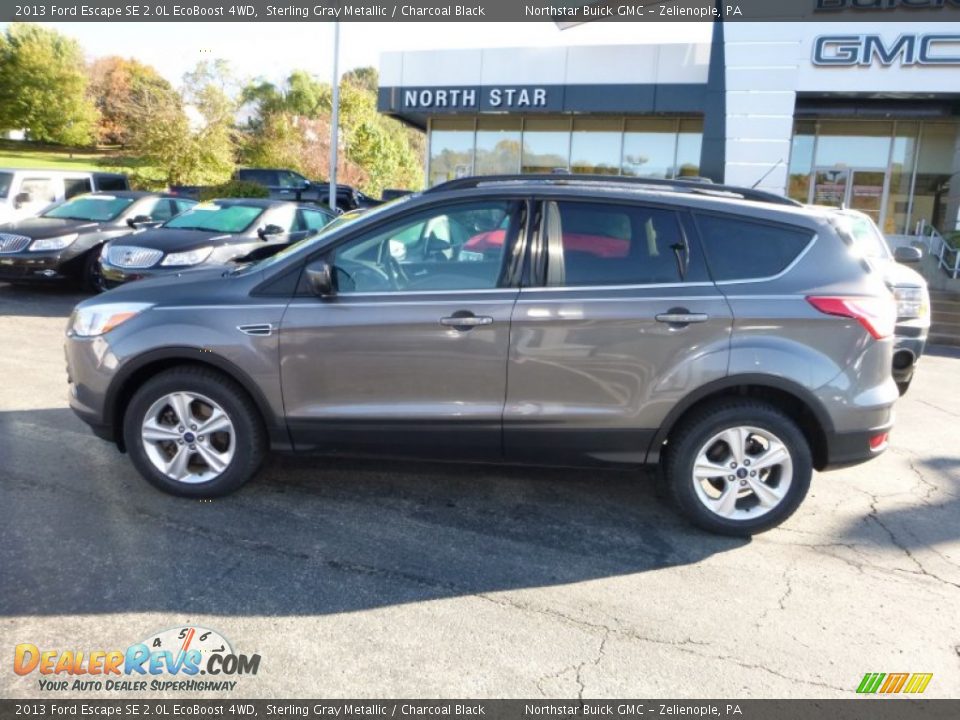 2013 Ford Escape SE 2.0L EcoBoost 4WD Sterling Gray Metallic / Charcoal Black Photo #3