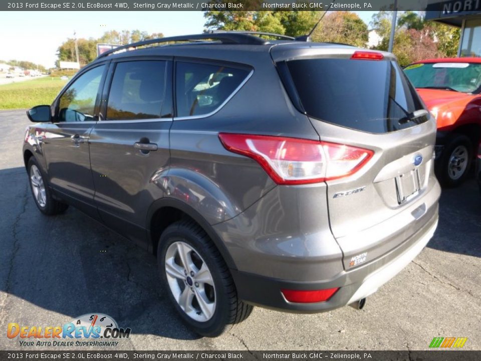 2013 Ford Escape SE 2.0L EcoBoost 4WD Sterling Gray Metallic / Charcoal Black Photo #5