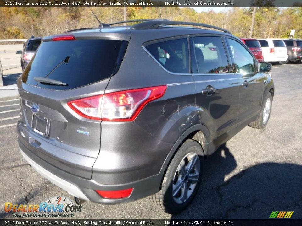 2013 Ford Escape SE 2.0L EcoBoost 4WD Sterling Gray Metallic / Charcoal Black Photo #7
