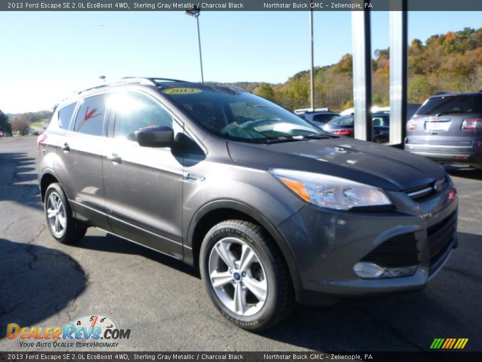 2013 Ford Escape SE 2.0L EcoBoost 4WD Sterling Gray Metallic / Charcoal Black Photo #11