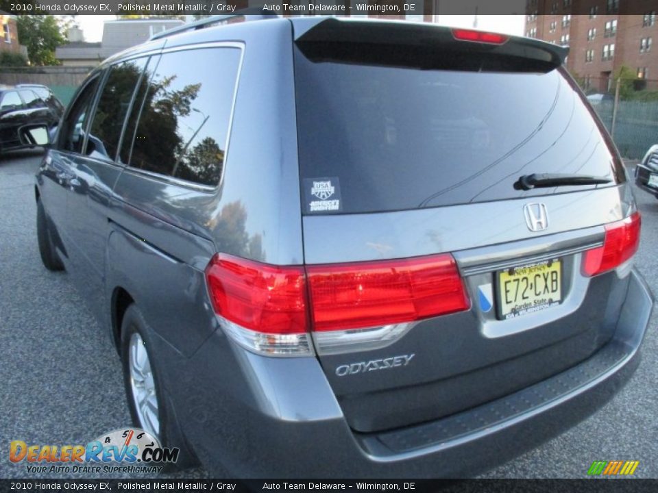 2010 Honda Odyssey EX Polished Metal Metallic / Gray Photo #3