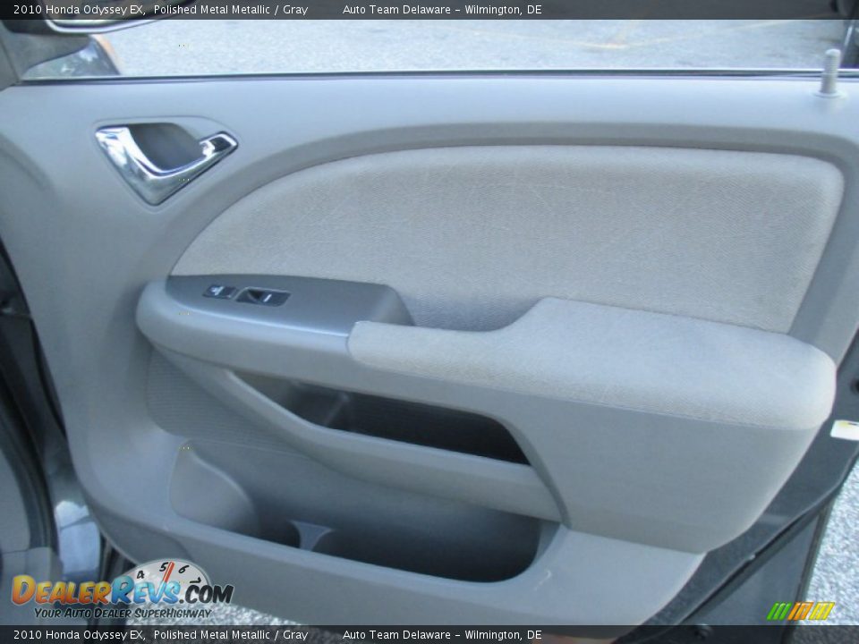 2010 Honda Odyssey EX Polished Metal Metallic / Gray Photo #25