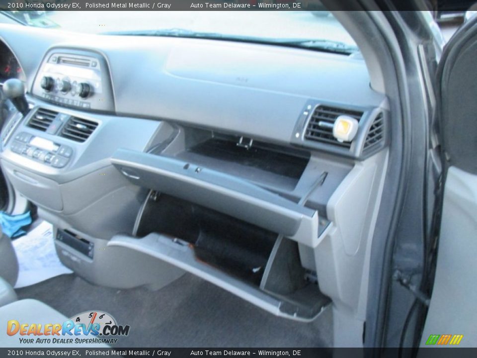 2010 Honda Odyssey EX Polished Metal Metallic / Gray Photo #27