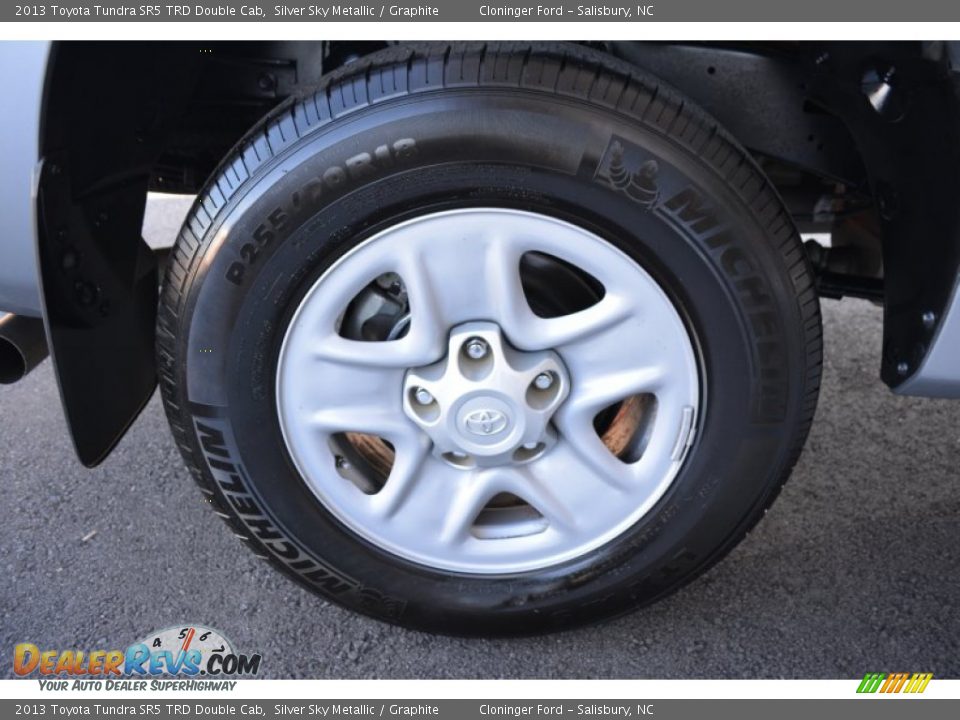 2013 Toyota Tundra SR5 TRD Double Cab Silver Sky Metallic / Graphite Photo #16
