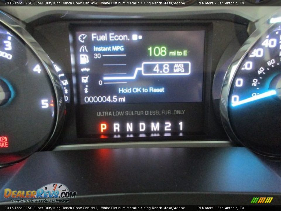 2016 Ford F250 Super Duty King Ranch Crew Cab 4x4 White Platinum Metallic / King Ranch Mesa/Adobe Photo #19