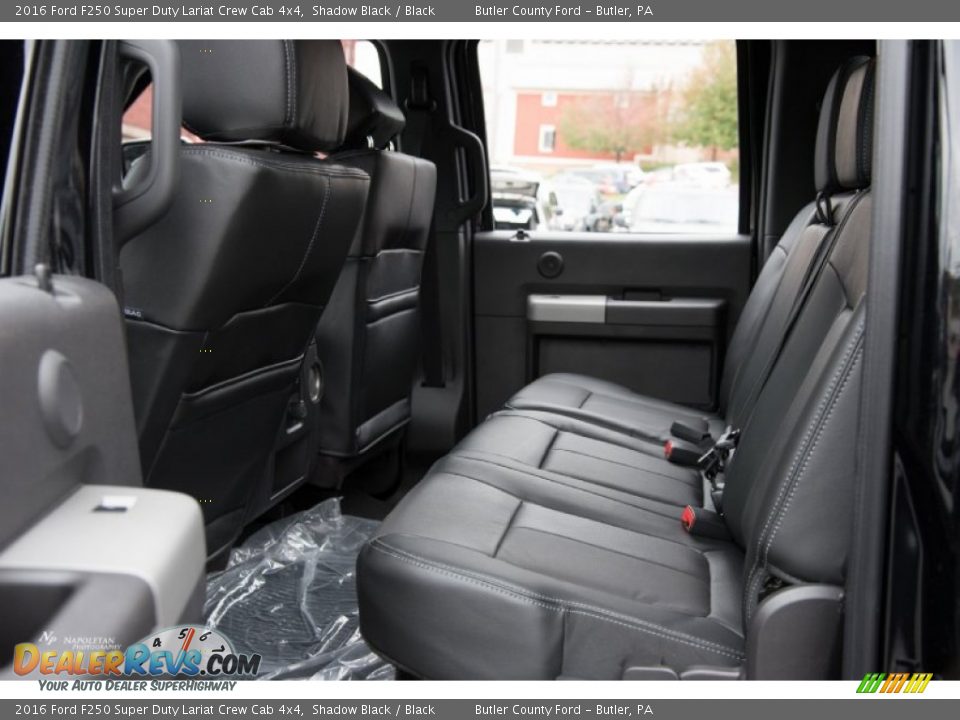 2016 Ford F250 Super Duty Lariat Crew Cab 4x4 Shadow Black / Black Photo #10
