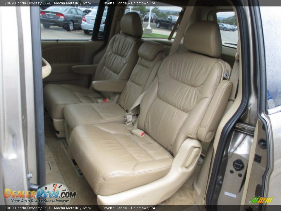 Rear Seat of 2009 Honda Odyssey EX-L Photo #8