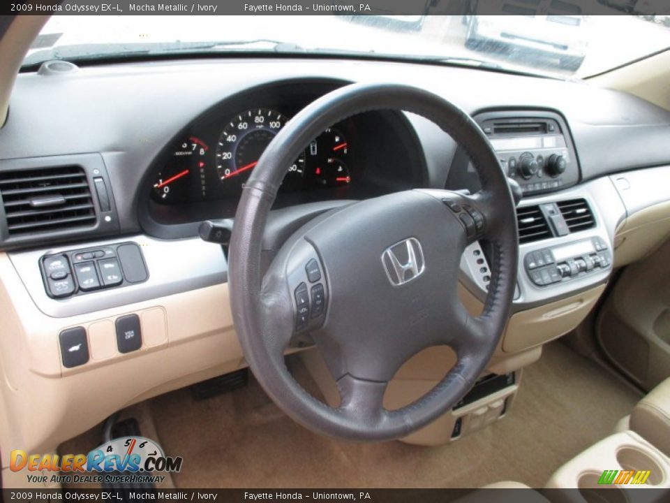 Dashboard of 2009 Honda Odyssey EX-L Photo #11