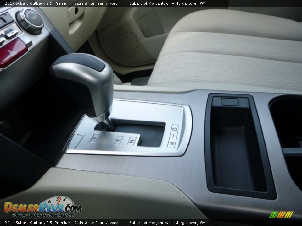 2014 Subaru Outback 2.5i Premium Satin White Pearl / Ivory Photo #20