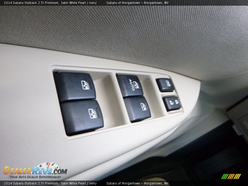 2014 Subaru Outback 2.5i Premium Satin White Pearl / Ivory Photo #24