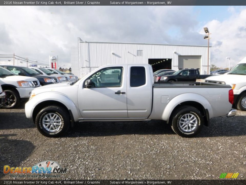 Brilliant Silver 2016 Nissan Frontier SV King Cab 4x4 Photo #11