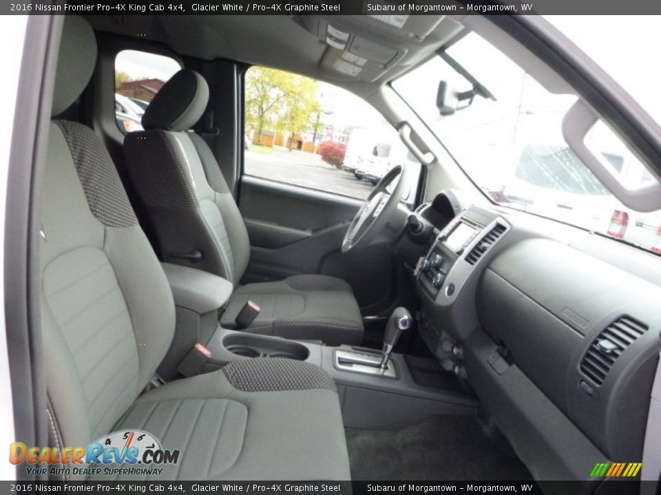 Pro-4X Graphite Steel Interior - 2016 Nissan Frontier Pro-4X King Cab 4x4 Photo #3