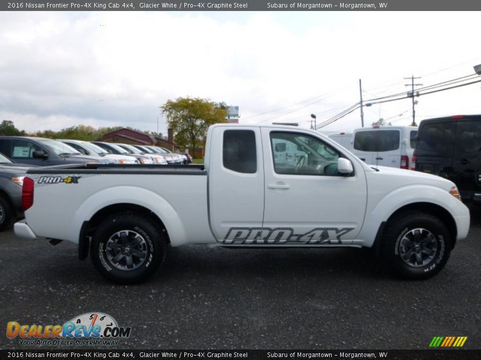 Glacier White 2016 Nissan Frontier Pro-4X King Cab 4x4 Photo #6