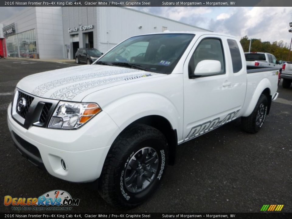 2016 Nissan Frontier Pro-4X King Cab 4x4 Glacier White / Pro-4X Graphite Steel Photo #11