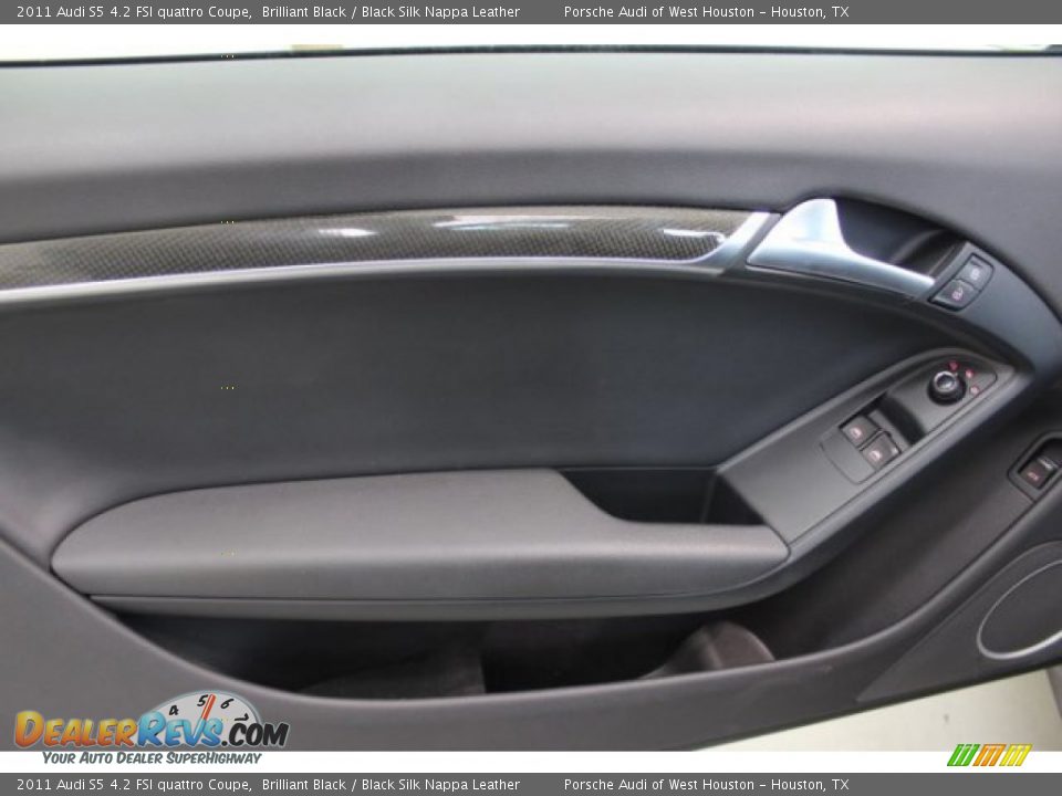 2011 Audi S5 4.2 FSI quattro Coupe Brilliant Black / Black Silk Nappa Leather Photo #13