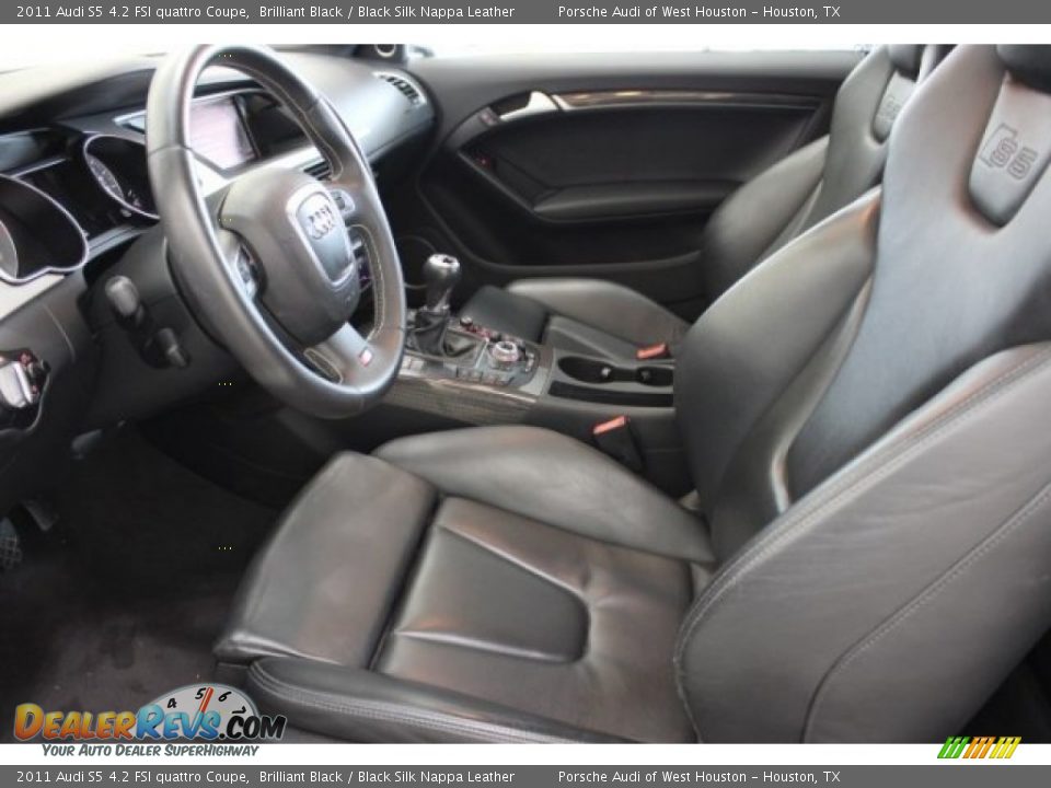 Front Seat of 2011 Audi S5 4.2 FSI quattro Coupe Photo #16
