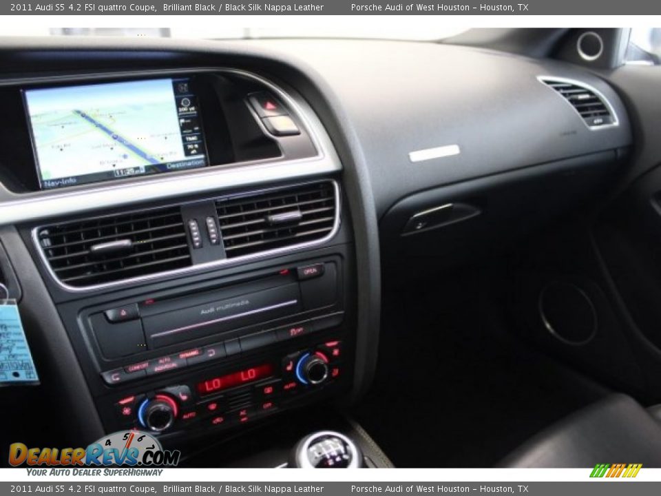 2011 Audi S5 4.2 FSI quattro Coupe Brilliant Black / Black Silk Nappa Leather Photo #17