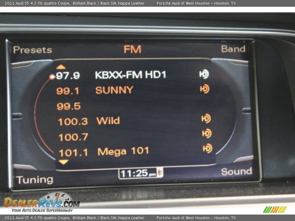 2011 Audi S5 4.2 FSI quattro Coupe Brilliant Black / Black Silk Nappa Leather Photo #24