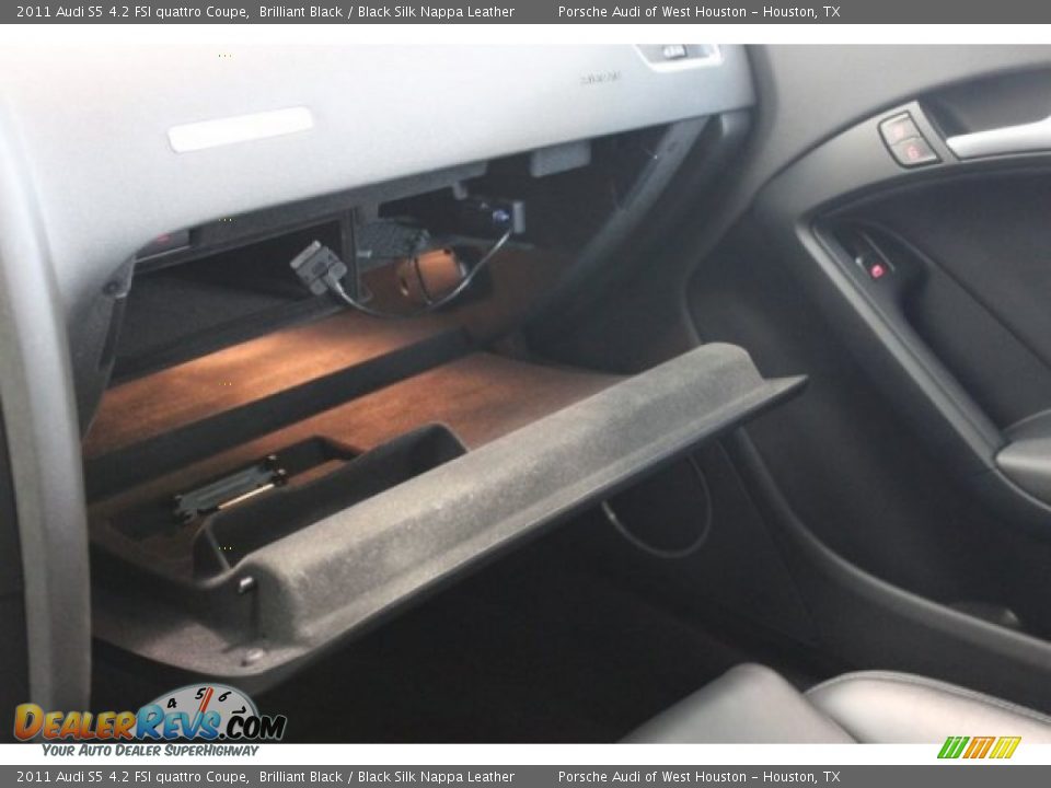 2011 Audi S5 4.2 FSI quattro Coupe Brilliant Black / Black Silk Nappa Leather Photo #25