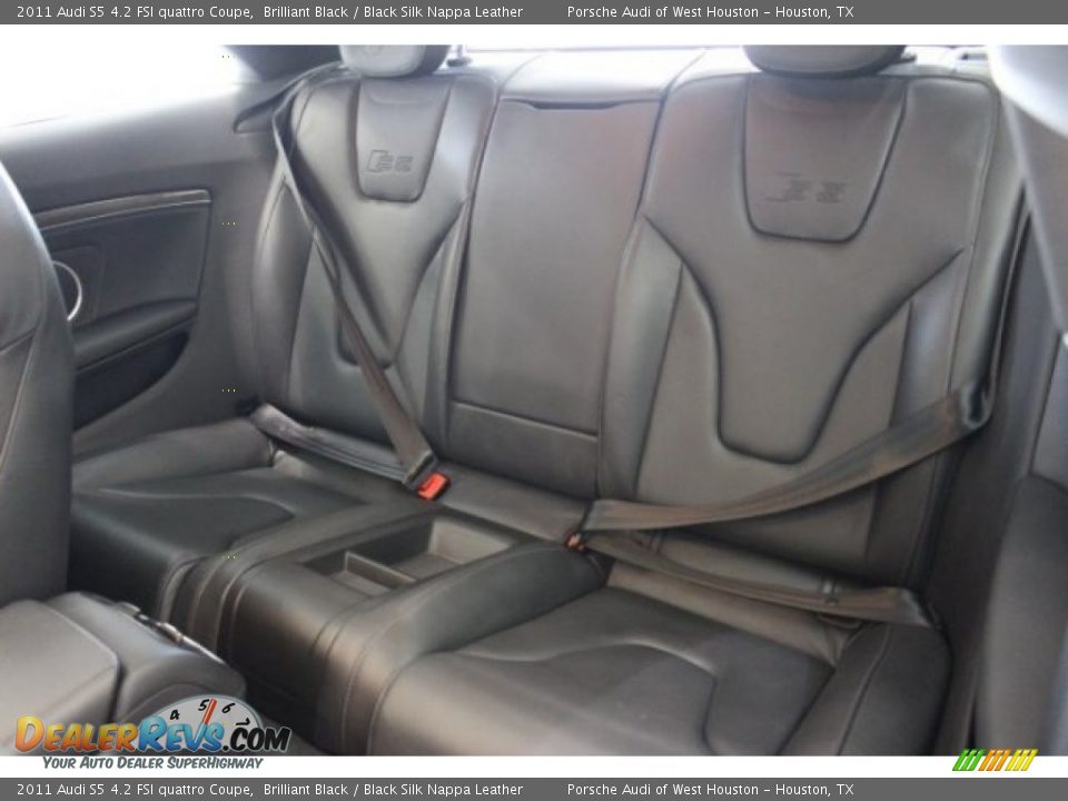 2011 Audi S5 4.2 FSI quattro Coupe Brilliant Black / Black Silk Nappa Leather Photo #32
