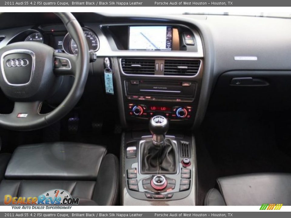 2011 Audi S5 4.2 FSI quattro Coupe Brilliant Black / Black Silk Nappa Leather Photo #33