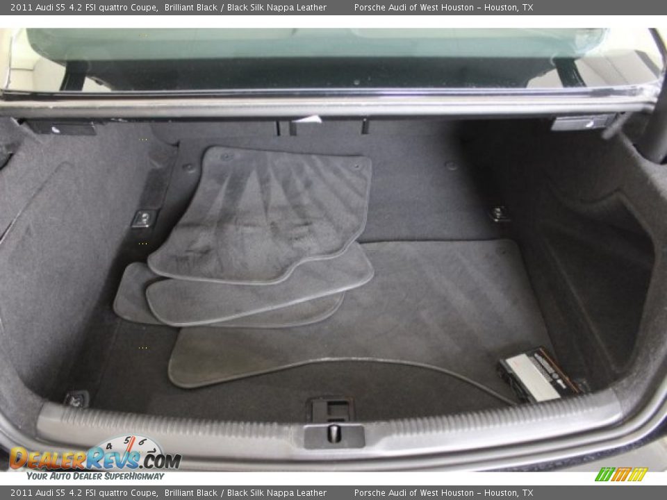 2011 Audi S5 4.2 FSI quattro Coupe Brilliant Black / Black Silk Nappa Leather Photo #35