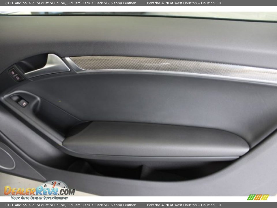 2011 Audi S5 4.2 FSI quattro Coupe Brilliant Black / Black Silk Nappa Leather Photo #36