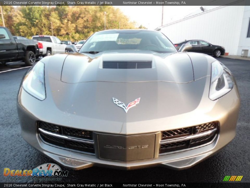 2016 Chevrolet Corvette Stingray Coupe Shark Gray Metallic / Jet Black Photo #2