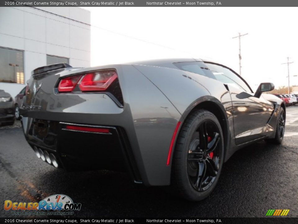 2016 Chevrolet Corvette Stingray Coupe Shark Gray Metallic / Jet Black Photo #5