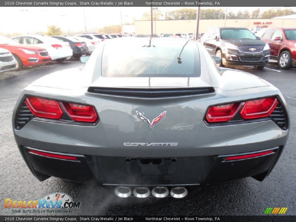 2016 Chevrolet Corvette Stingray Coupe Shark Gray Metallic / Jet Black Photo #6