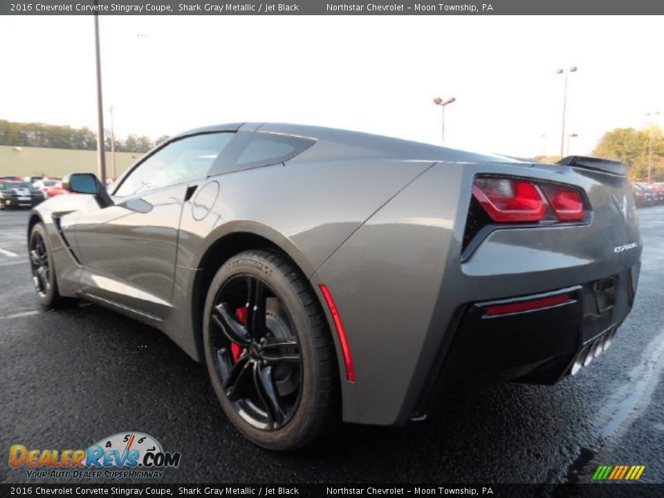 2016 Chevrolet Corvette Stingray Coupe Shark Gray Metallic / Jet Black Photo #7