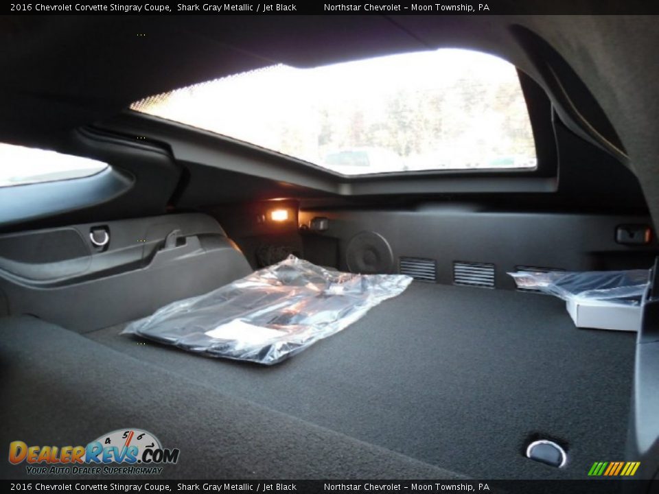 2016 Chevrolet Corvette Stingray Coupe Shark Gray Metallic / Jet Black Photo #11