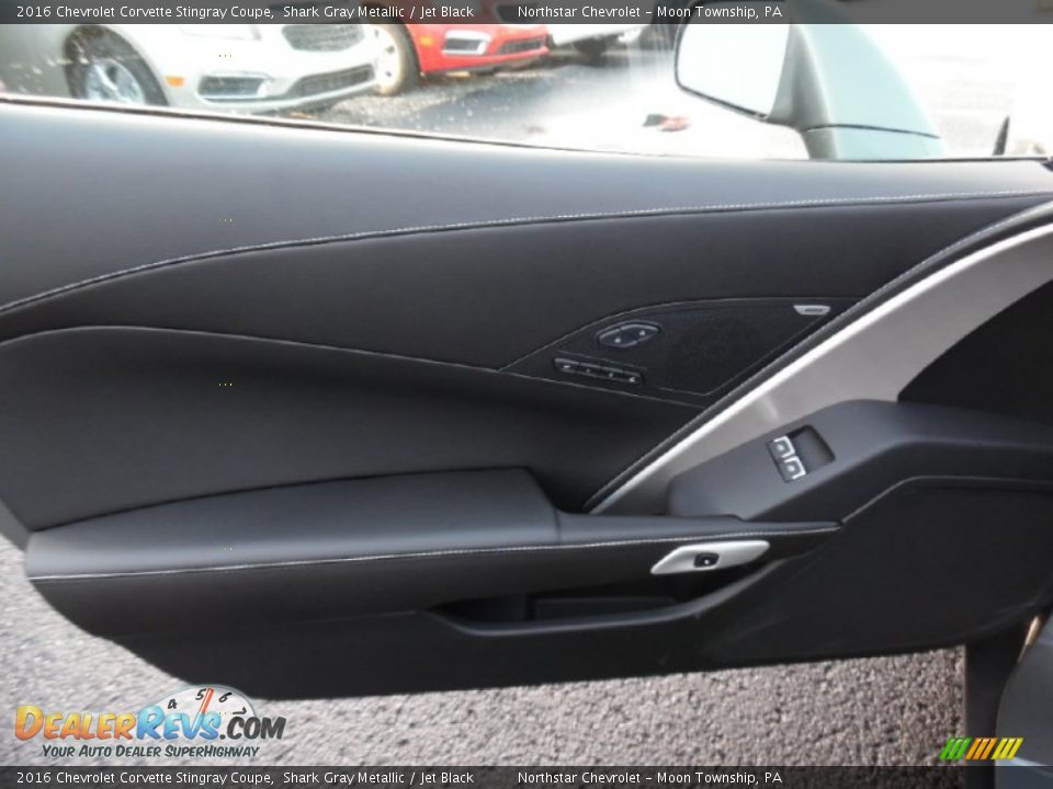 2016 Chevrolet Corvette Stingray Coupe Shark Gray Metallic / Jet Black Photo #13