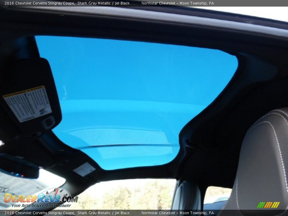2016 Chevrolet Corvette Stingray Coupe Shark Gray Metallic / Jet Black Photo #15