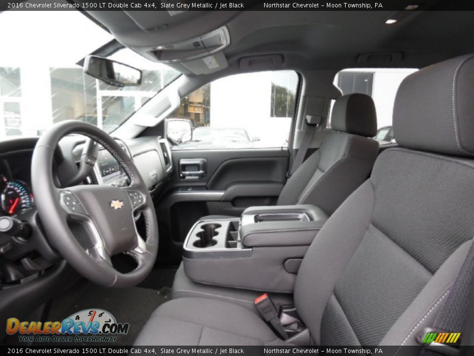 Front Seat of 2016 Chevrolet Silverado 1500 LT Double Cab 4x4 Photo #11