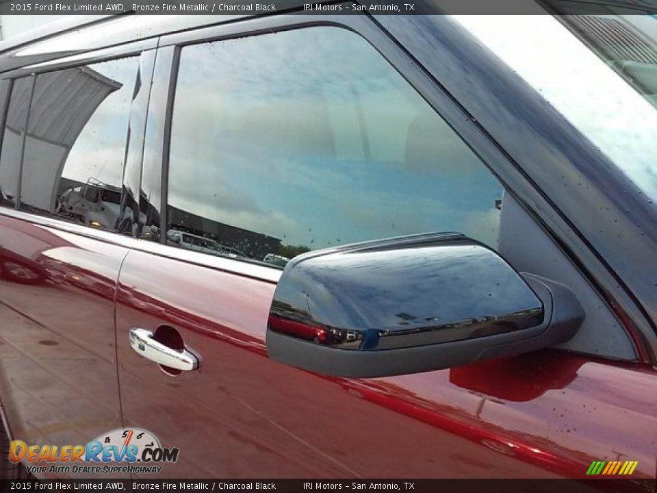 2015 Ford Flex Limited AWD Bronze Fire Metallic / Charcoal Black Photo #7