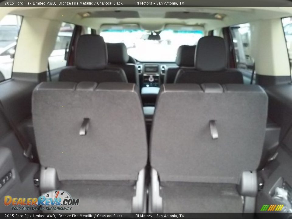 2015 Ford Flex Limited AWD Bronze Fire Metallic / Charcoal Black Photo #18