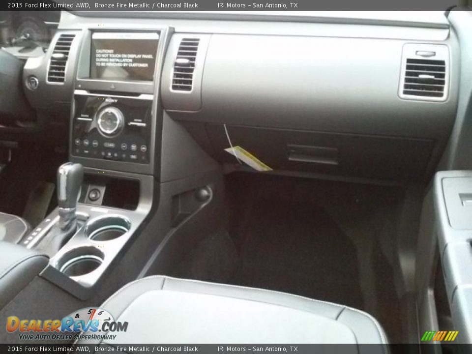 2015 Ford Flex Limited AWD Bronze Fire Metallic / Charcoal Black Photo #27